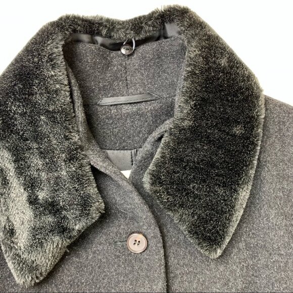 Windsmoor Grey Wool Cashmere Blend Mid length Coat - Picture 10 of 13
